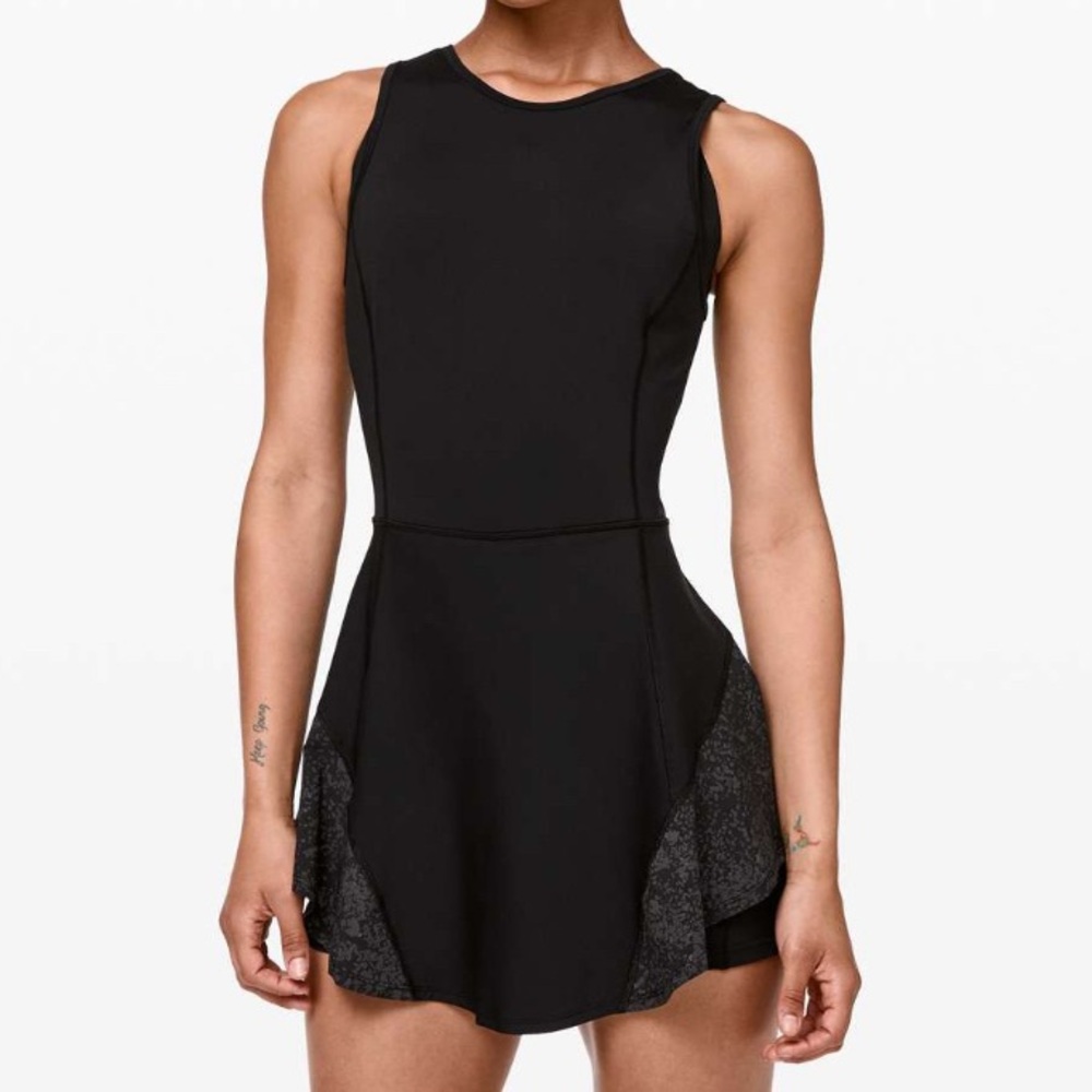 Lululemon Serene Stride Dress Black Size 2